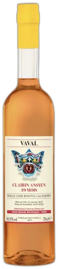 photo du vin Clairin Ansyen Vaval 39 Mois Julian Biondi