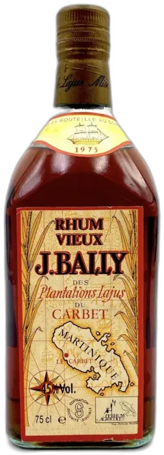 photo du vin Rhum J. Bally 1975 Martinique