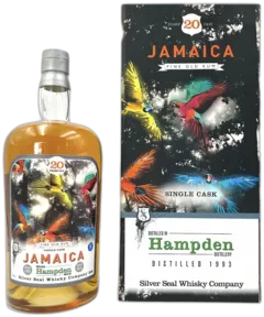 image du vin Rhum Silver Seal Jamaica Hampden 20 Ans