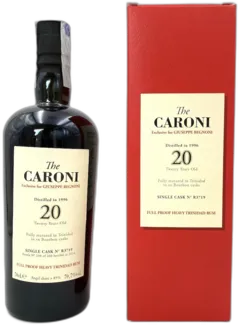 photo du vin Rhum Caroni Giuseppe Begnoni Single Cask n°R3719 20 Ans