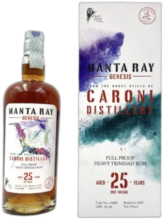 photo du vin Silver Seal Caroni 25 Ans 1997 Manta Ray Genesis