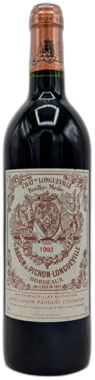 photo du vin 1993 Château Pichon Longueville Baron