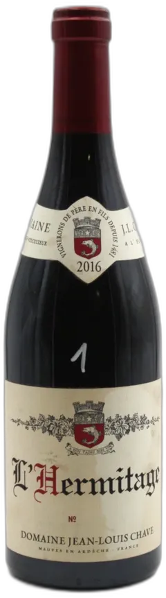 aperçu du vin Chave JL Hermitage 2016