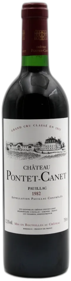 aperçu du vin Pontet Canet