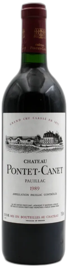 aperçu du vin Pontet Canet