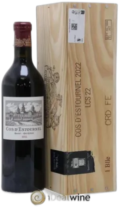 capture du vin Cos d'Estournel