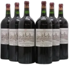 vue du vin Cos D'Estournel