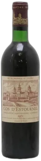 vue du vin Cos D'Estournel