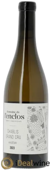 vue du vin Chablis Grand Cru Vaudésir