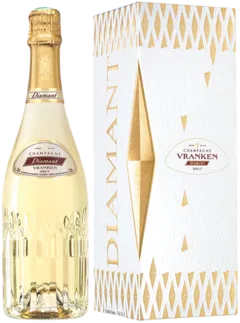 vue du vin Champagne Vranken Cuvée Diamant Brut