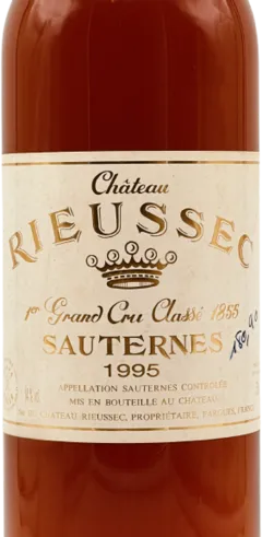 vue du vin Château Rieussec