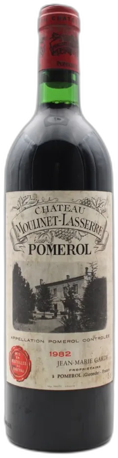 photo du vin Château Moulinet-Lasserre 1982