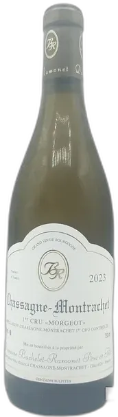 photo du vin Chassagne Montrachet Premier Cru Domaine Bachelet Ramonet Morgeot 2023