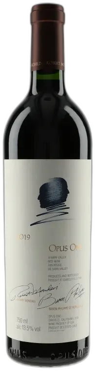 illustration du vin Opus One 2019