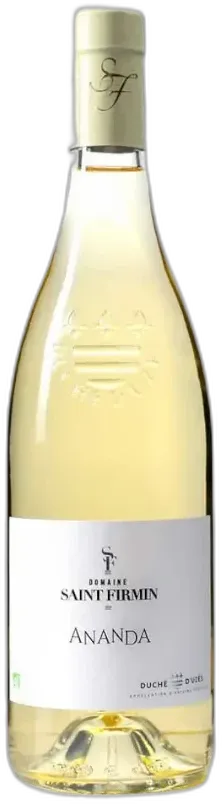 capture du vin Domaine Saint Firmin "Ananda" Duché d’Uzès Aop 2024 Blanc