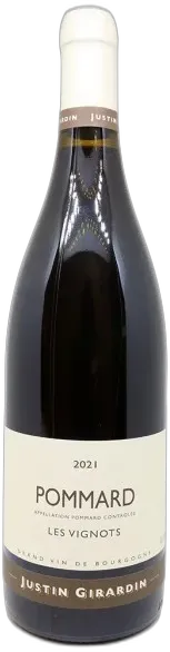 aperçu du vin Domaine Justin Girardin Pommard