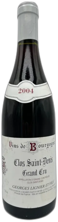 illustration du vin Domaine Georges Lignier et Fils Clos-Saint-Denis Grand Cru Bourgogne France