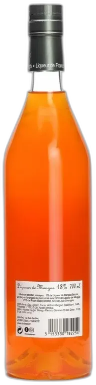 photo du vin Liqueur de Mangue Briottet
