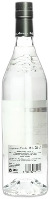 illustration du vin Liqueur de Litchi Briottet