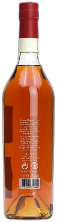 aperçu du vin Fine Champagne h by Hine