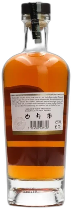 image du vin Single Estate Reserve Worthy Park