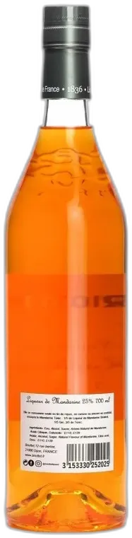 aperçu du vin Liqueur de Mandarine Briottet
