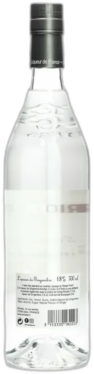 photos du vin Liqueur de Gingembre Briottet