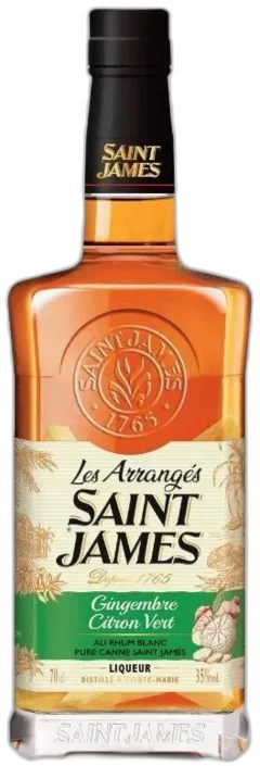 photo du vin Arrangé St James Gingembre Citron Vert