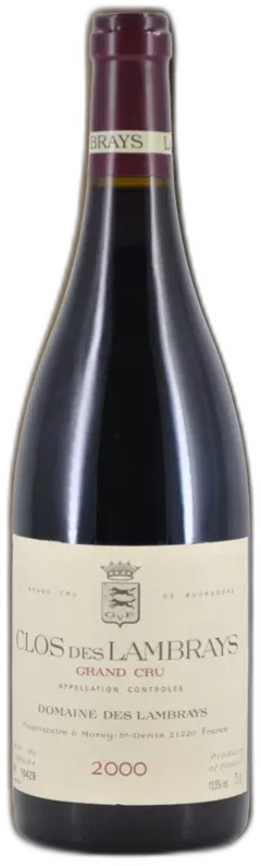 capture du vin Clos des Lambrays Grand Cru