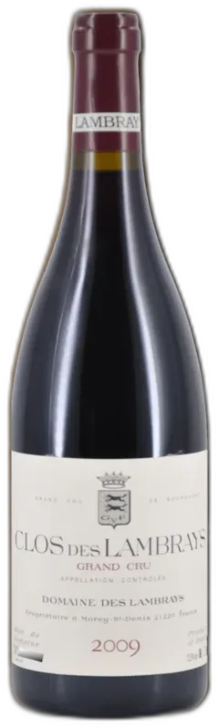 photo du vin Clos des Lambrays Grand Cru 2009