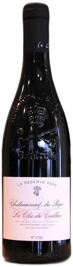 photo du vin Reserve