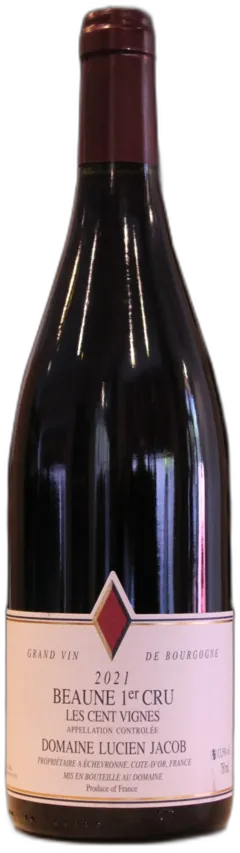 photo du vin Beaune 1er Cru "les Cent Vignes" 2021 Domaine Lucien Jacob