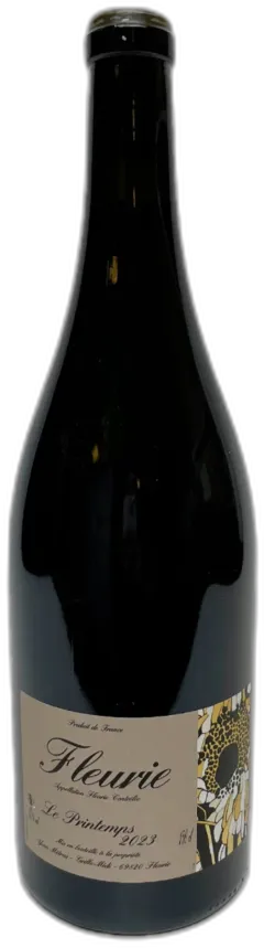 vue du vin Magnum Fleurie le Printemps 2023 Yvon Métras