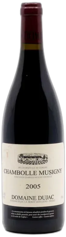 capture du vin Dujac Chambolle-Musigny