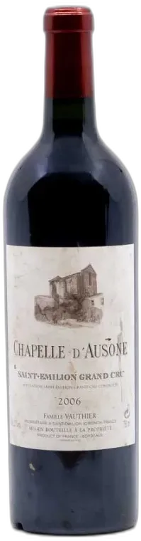 image du vin la Chapelle d’Ausone