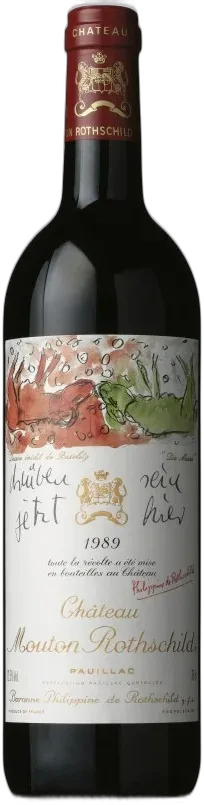 capture du vin Chateau Mouton Rothschild