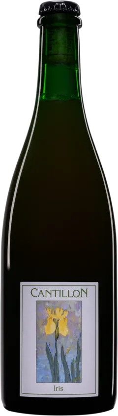 capture du vin Brasserie Cantillon Bière de Belgique "Iris"