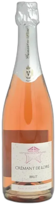 photo du vin Crémant de Loire Rosé Domaine des Fontaines