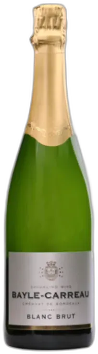 photo du vin Crémant de Bordeaux Blanc Brut Bayle Carreau