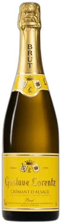 capture du vin Crémant d’Alsace Brut Gustave Lorentz