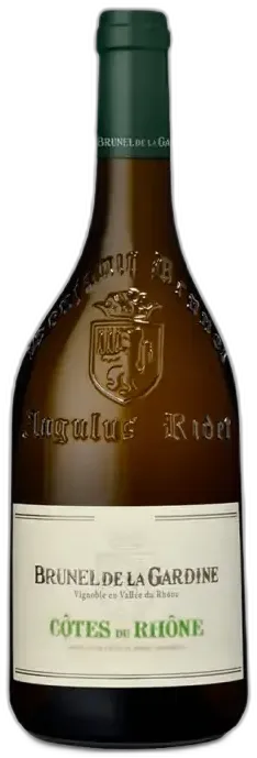 illustration du vin Côtes du Rhône Blanc 2024 Brunel de la Gardine