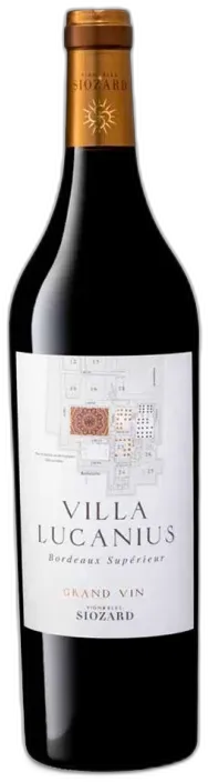 capture du vin Bordeaux Supérieur "Villa Lucanius" 2018 Vignobles Siozard