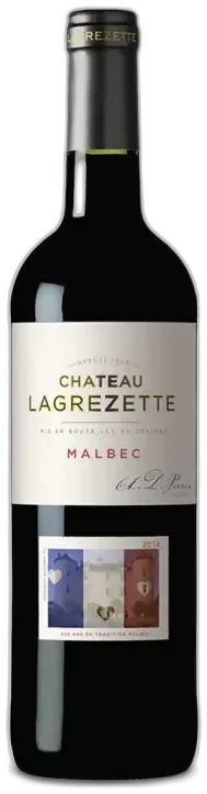 photo du vin Cahors Château Lagrézette "Malbec" 2014