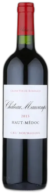 image du vin Haut-Médoc 2018 Château Maucamps