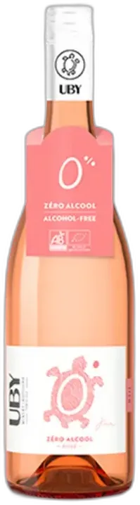 image du vin Vin Rosé Uby Bio Sans Alcool
