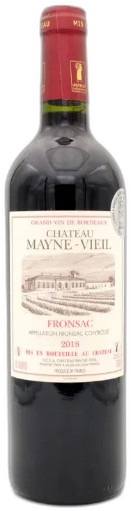 photo du vin Château Mayne-Vieil