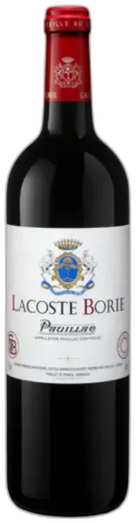 photo du vin Lacoste Borie