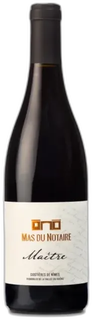 image du vin Aop Costières de Nîmes 2021 Mas du Notaire "Maître" Domaine Rambier