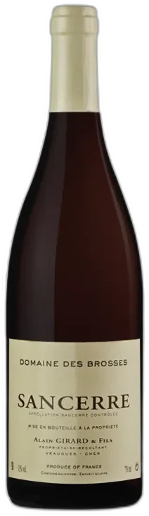 image du vin Sancerre Rouge Domaine des Brosses