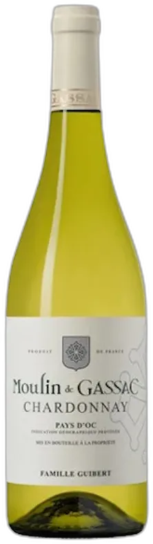 photo du vin Chardonnay Igp Pays d’oc Moulin de Gassac 2025